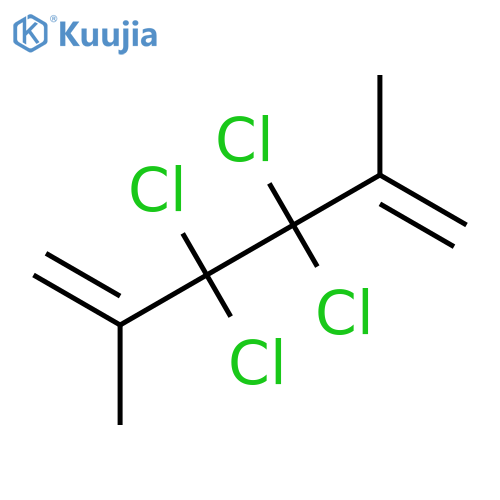 1,5-Hexadiene,3,3,4,4-tetrachloro-2,5-dimethyl- structure