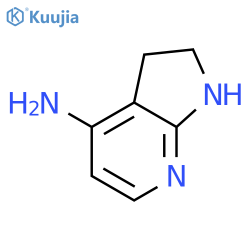 2,3-Dihydro-1H-pyrrolo[2,3-B]pyridin-4-amine structure