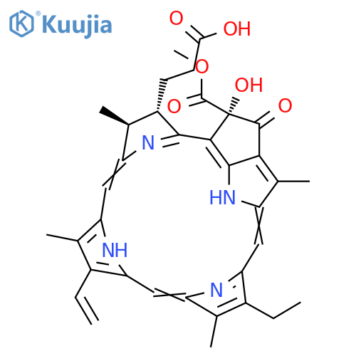 10-Hydroxypheophorbide A structure