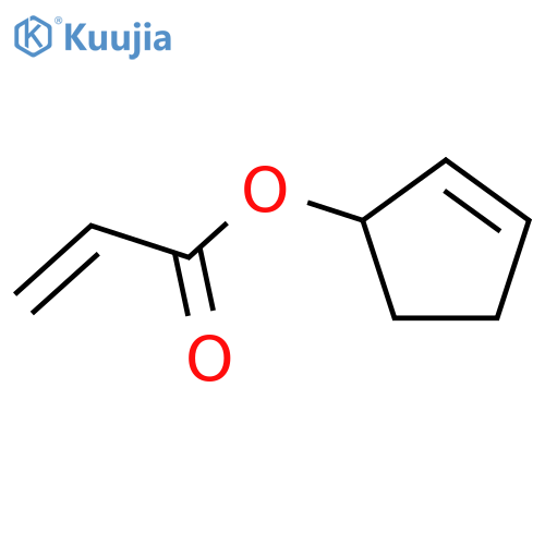 2-PROPENOIC ACID, 2-CYCLOPENTEN-1-YL ESTER structure