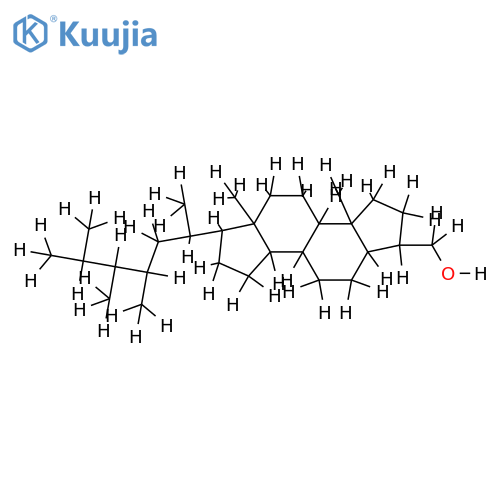 3beta-(hydroxymethyl)-23xi,24(R)-dimethyl-A-nor-5alpha-cholestane structure