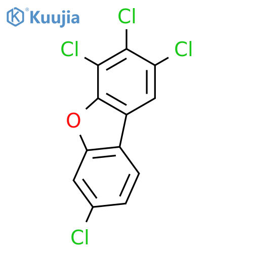 2,3,4,7-Tetrachlorodibenzofuran structure