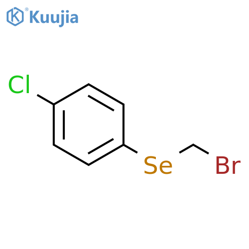 Benzene, 1-[(bromomethyl)seleno]-4-chloro- structure