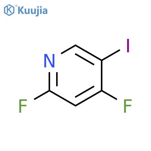 2,4-Difluoro-5-iodopyridine structure
