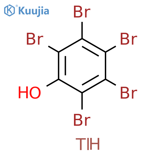 Phenol, pentabromo-, thallium(1+) salt structure