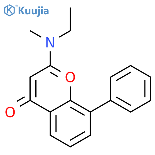 2-(Etilmetilammino)-8-fenilcromone [Italian] structure