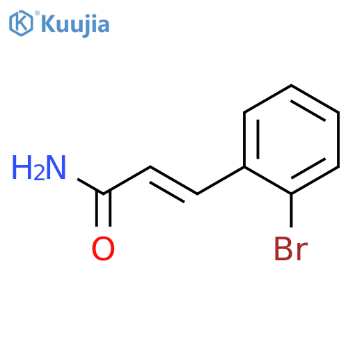 2-Propenamide, 3-(2-bromophenyl)- structure