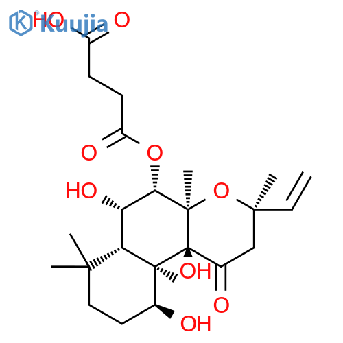 Forskolin Hemisuccinate structure