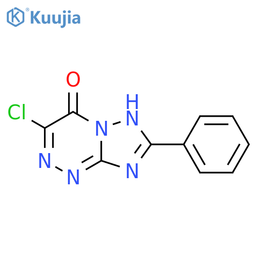 3-Chloro-7-phenyl[1,2,4]triazolo[5,1-c][1,2,4]triazin-4(6H)-one structure