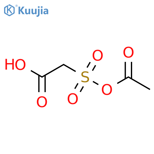 2-Acetyloxysulfonylacetic acid structure