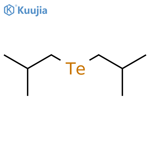 1,1'-tellanylbis(2-methylpropane) structure