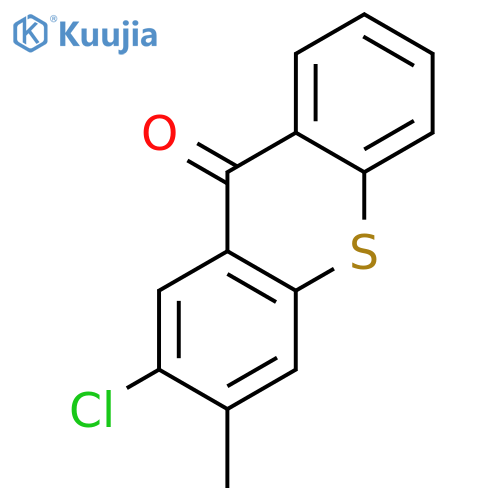 9H-Thioxanthen-9-one,2-chloro-3-methyl- structure