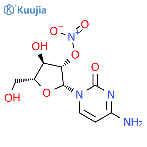 2(1H)-Pyrimidinone,4-amino-1-(2-O-nitro-b-D-arabinofuranosyl)- structure