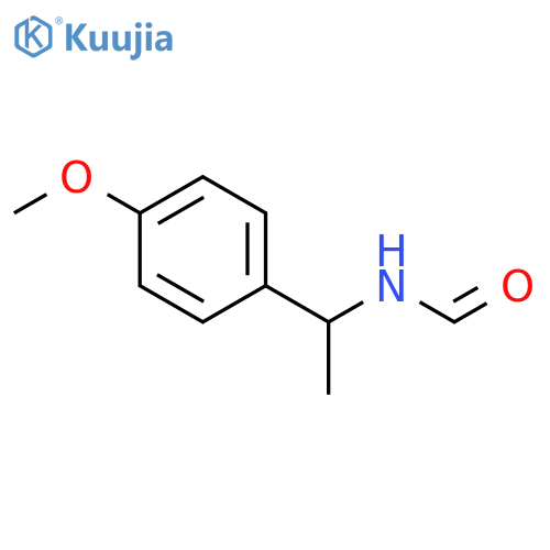 Formamide, N-[1-(4-methoxyphenyl)ethyl]- structure