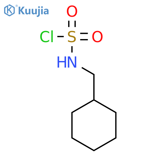 N-cyclohexyl-N-methylsulfamoyl chloride structure
