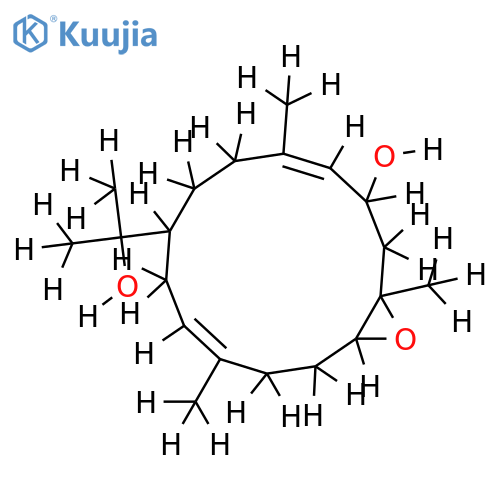 7,8-Epoxy-3,11-cembradiene-10,15-diol structure