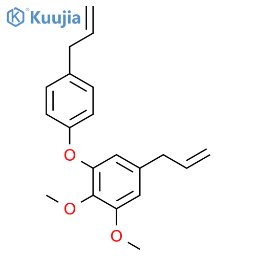 BENZENE, 1,2-DIMETHOXY-5-(2-PROPENYL)-3-[4-(2-PROPENYL)PHENOXY]- structure