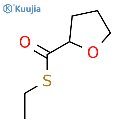 2-Furancarbothioic acid, tetrahydro-, S-ethyl ester structure
