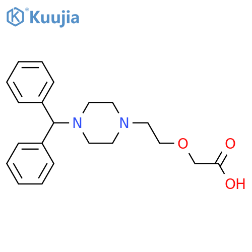 4’-Deschloro Cetirizine structure