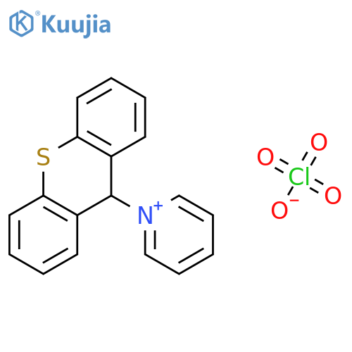 Pyridinium, 1-(9H-thioxanthen-9-yl)-, perchlorate structure