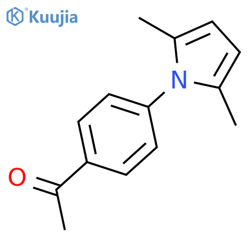 1-(4-Acetylphenyl)-2,5-dimethylpyrrole structure
