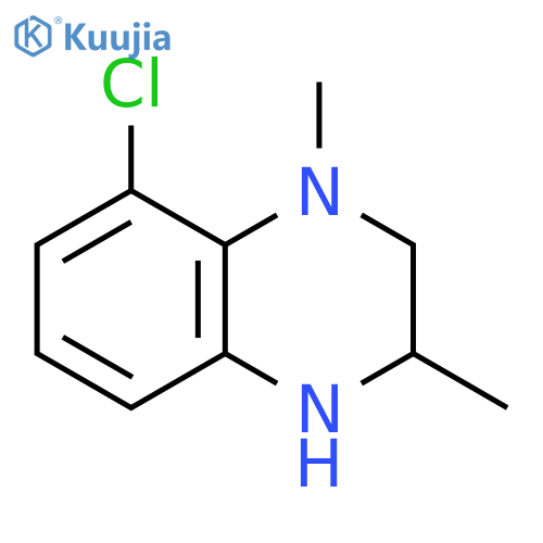 8-chloro-1,2,3,4-tetrahydro-1,3-dimethyl-Quinoxaline structure