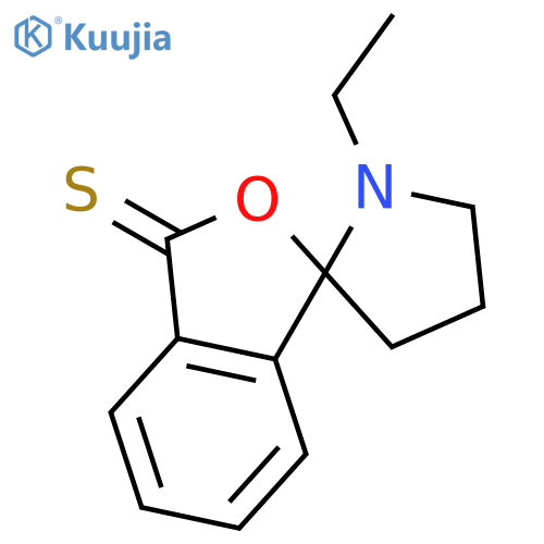 1'-ethyl-3H-spiro[2-benzofuran-1,2'-pyrrolidine]-3-thione structure