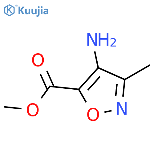 Methyl 4-Amino-3-methyl-1,2-oxazole-5-carboxylate structure