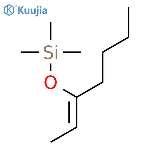 Silane, [(1-ethylidenepentyl)oxy]trimethyl- structure