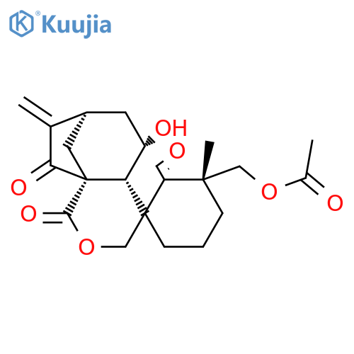 Phenanthro[3,4-d]-1,3-dioxole-5-carboxylicacid, 10-(b-D-glucopyranosyloxy)-8-methoxy-6-nitro- structure