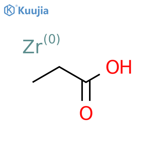 Propanoic acid,zirconium salt (1:?) structure