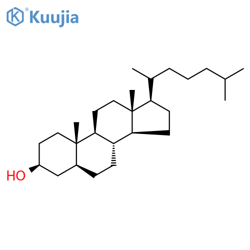 5a-Cholestan-3b-ol-d7 structure