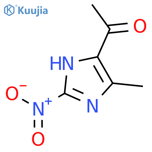 Ethanone,1-(4-methyl-2-nitro-1H-imidazol-5-yl)- structure