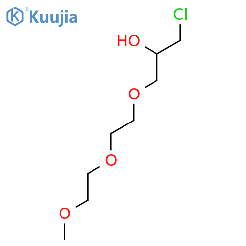 2-Propanol, 1-chloro-3-[2-(2-methoxyethoxy)ethoxy]- structure
