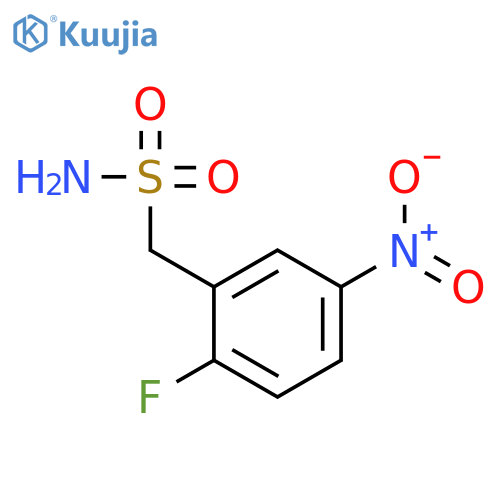 (2-fluoro-5-nitrophenyl)methanesulfonamide structure