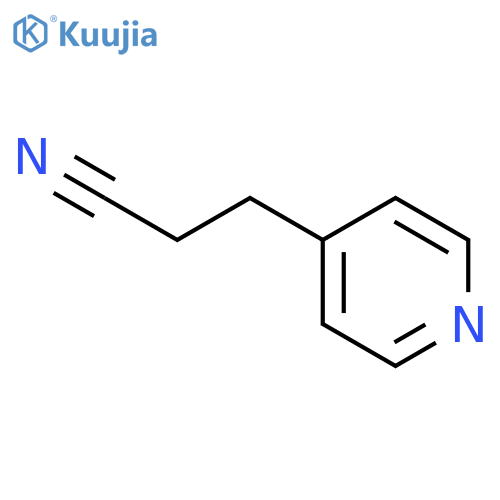 3-(Pyridin-4-yl)propanenitrile structure
