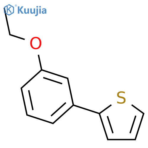 2-(3-ethoxyphenyl)Thiophene structure