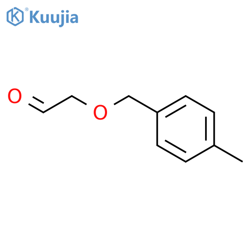 Acetaldehyde, [(4-methylphenyl)methoxy]- structure