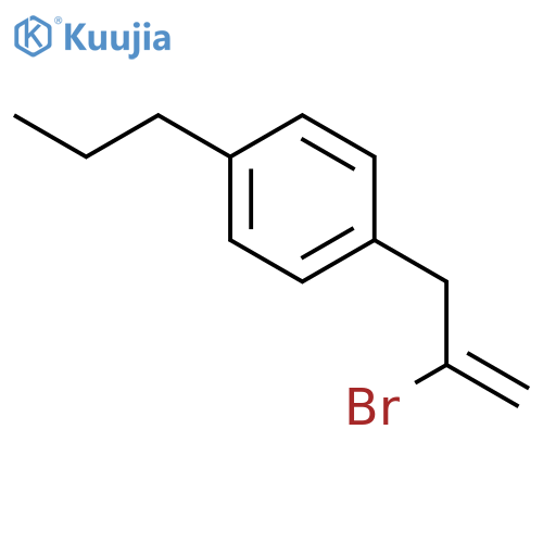 2-Bromo-3-(4-n-propylphenyl)-1-propene structure