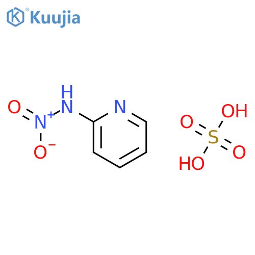 2-Pyridinamine, N-nitro-, sulfate (1:1) structure