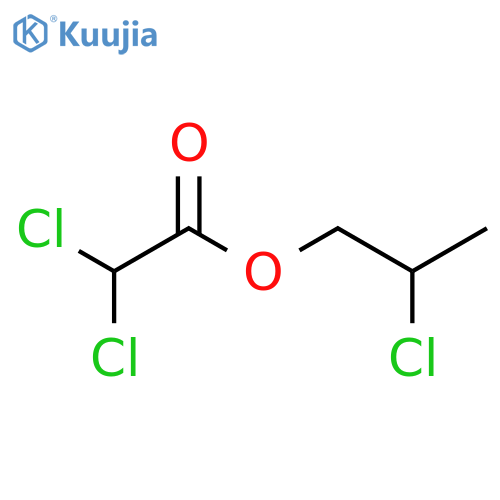 ACETIC ACID, DICHLORO-, 2-CHLOROPROPYL ESTER structure