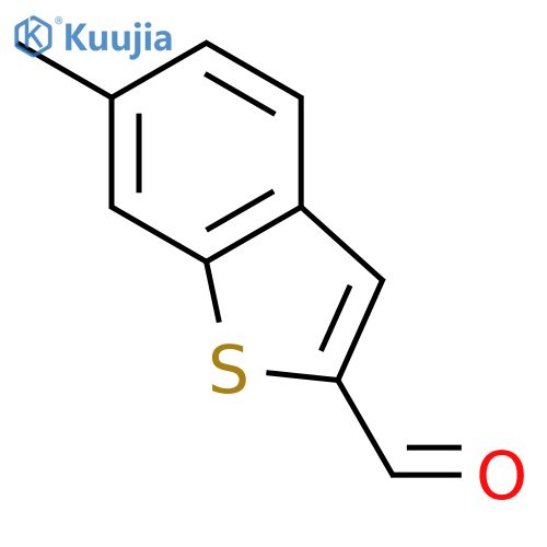 6-Methylbenzobthiophene-2-carbaldehyde structure