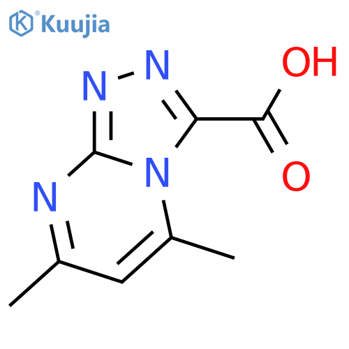 5,7-dimethyl1,2,4triazolo4,3-apyrimidine-3-carboxylic Acid structure