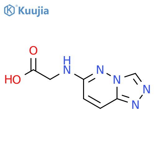 (1,2,4Triazolo4,3-bpyridazin-6-ylamino)-acetic Acid structure