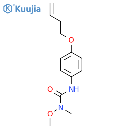 Urea, N'-[4-(3-butenyloxy)phenyl]-N-methoxy-N-methyl- structure