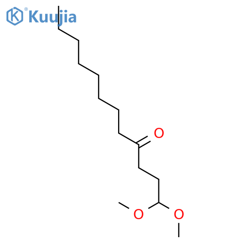 1,1-Dimethoxydodecan-4-one structure