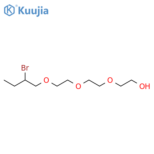 ETHANOL, 2-[2-[2-(2-BROMOBUTOXY)ETHOXY]ETHOXY]- structure