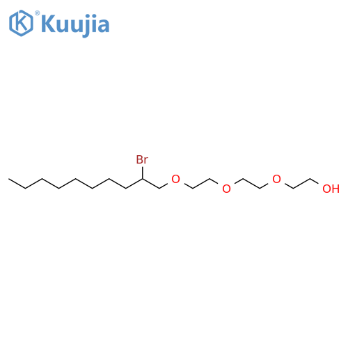 ETHANOL, 2-[2-[2-[(2-BROMODECYL)OXY]ETHOXY]ETHOXY]- structure