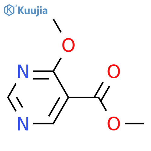 Methyl 4-methoxypyrimidine-5-carboxylate structure