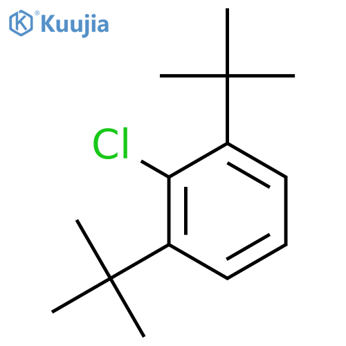BENZENE, 2-CHLORO-1,3-BIS(1,1-DIMETHYLETHYL)- structure